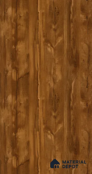 Wooden Look LM 05188 Bourbon Wood 8 ft x 4 ft Texture Finish Decorative Laminate - 0.8 mm | Suitable for TV Unit, Wardrobe, Kitchen Cabinets