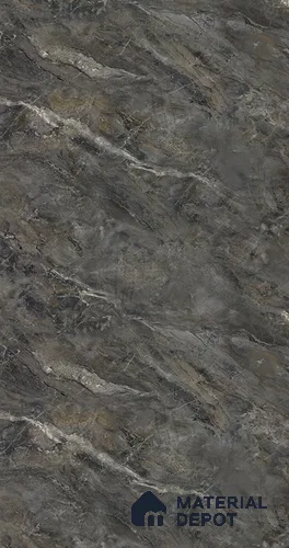 Brown Marble Look LM 04717 8 ft x 4 ft Texture Finish Decorative Laminate - 0.92 mm | Suitable for TV Unit, Wardrobe, Kitchen Cabinets
