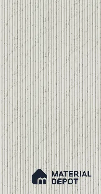 Marble Fluted LM 05070 8 ft x 4 ft High Gloss Finish Decorative Laminate - 0.8 mm | Suitable for TV Unit,Wardrobe, Kitchen Cabinets