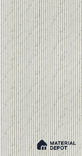 Marble Fluted LM 05079 8 ft x 4 ft Matte Finish Decorative Laminate - 0.8 mm | Suitable for TV Unit,Wardrobe, Kitchen Cabinets