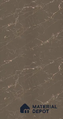 Brown Marble Look LM 05074 8 ft x 4 ft Texture Finish Decorative Laminate - 0.8 mm | Suitable for TV Unit, Wardrobe, Kitchen Cabinets