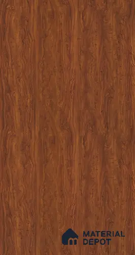 Wooden Look LM 05220 Cherry Woodscar 8 ft x 4 ft Texture Finish Decorative Laminate - 0.8 mm | Suitable for TV Unit, Wardrobe, Kitchen Cabinets