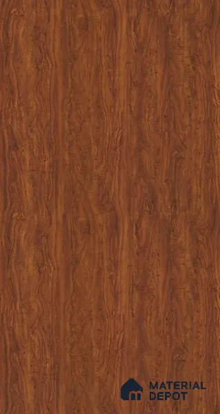 Wooden Look LM 05207 Cherry Woodscar 8 ft x 4 ft Texture Finish Decorative Laminate - 0.8 mm | Suitable for TV Unit, Wardrobe, Kitchen Cabinets