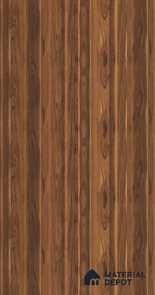 Wooden Look LM 05278 Orchid Walnut 8 ft x 4 ft Suede Finish Decorative Laminate - 0.8 mm | Suitable for TV Unit, Wardrobe, Kitchen Cabinets