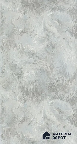 Grey Marble Look LM 04698 8 ft x 4 ft Glossy Finish Decorative Laminate - 0.92 mm | Suitable for TV Unit, Wardrobe, Kitchen Cabinets
