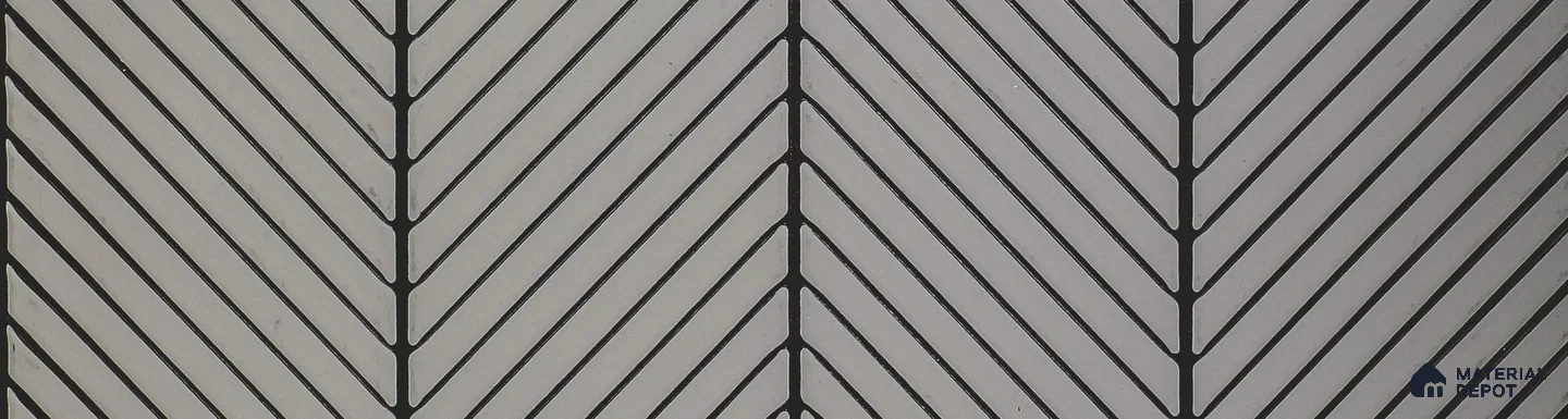 Grey Plain Colour Louver PN 06020 8 ft x 12 inch Charcoal Panel - 7 mm | Suitable for Feature Wall, TV Unit & Living Room | Width is Subjected to 5% Variation