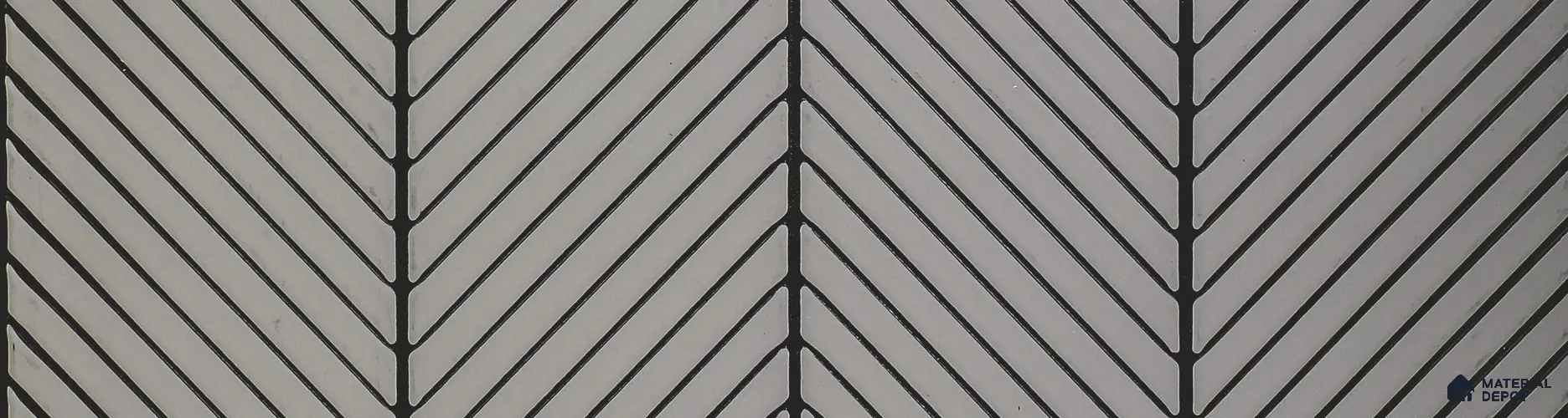 Grey Plain Colour Louver PN 06020 8 ft x 12 inch Charcoal Panel - 7 mm | Suitable for Feature Wall, TV Unit & Living Room | Width is Subjected to 5% Variation