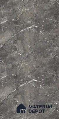 Grey Marble Look LM 21875 8 ft x 4 ft Texture Finish Decorative Laminate - 1 mm | Suitable for TV Unit, Wardrobe, Kitchen Cabinets