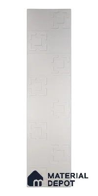 PN 08041 Patterned Look Decorative Wall Panel Membrane HDHMR 8 ft x 2 ft Texture Finish  - 5 mm | Suitable for Feature Wall, TV Unit & Living Room