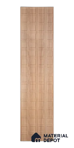 PN 08044 Patterned Look Decorative Wall Panel Membrane HDHMR 8 ft x 2 ft Texture Finish  - 5 mm | Suitable for Feature Wall, TV Unit & Living Room