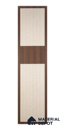 PN 08050 Patterned Look Decorative Wall Panel Membrane HDHMR 8 ft x 2 ft Texture Finish  - 5 mm | Suitable for Feature Wall, TV Unit & Living Room
