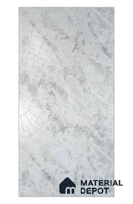 PN 08057 Patterned Look Decorative Wall Panel Membrane HDHMR 8 ft x 4 ft Texture Finish  - 5 mm | Suitable for Feature Wall, TV Unit & Living Room