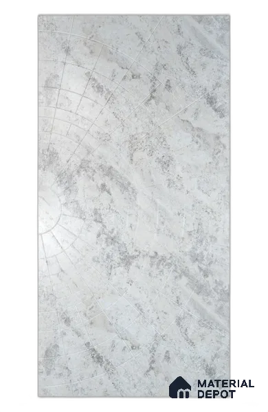PN 08057 Patterned Look Decorative Wall Panel Membrane HDHMR 8 ft x 4 ft Texture Finish - 5 mm | Suitable for Feature Wall, TV Unit & Living Room