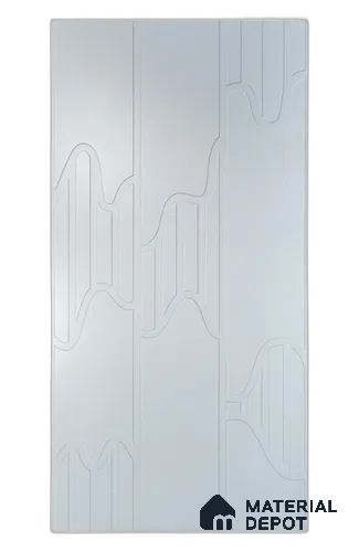 PN 08060 Patterned Look Decorative Wall Panel Membrane HDHMR 8 ft x 4 ft Texture Finish  - 5 mm | Suitable for Feature Wall, TV Unit & Living Room