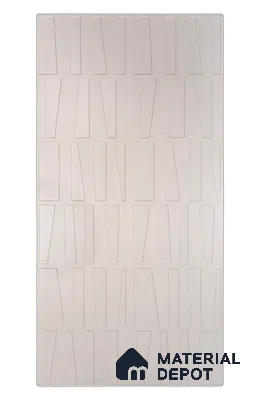 PN 08062 Patterned Look Decorative Wall Panel Membrane HDHMR 8 ft x 4 ft Texture Finish  - 5 mm | Suitable for Feature Wall, TV Unit & Living Room