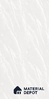White Marble Look LM 21944 8 ft x 4 ft Texture Finish Decorative Laminate - 1 mm | Suitable for TV Unit, Wardrobe, Kitchen Cabinets