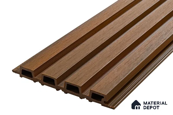 PN 06686 B (218 x 25 x 2895) mm WPC Cladding Exterior Wall Panel | 3 inch Screw for Framing (5 x 75) mm | 1.5 inch Screw for Profile Fixing (6 x 38) mm