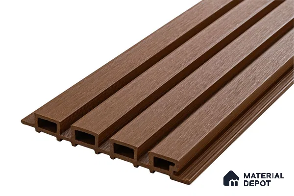 PN 06686 D (213 x 24 x 2895) mm WPC Cladding Exterior Wall Panel | 3 inch Screw for Framing (5 x 75) mm | 1.5 inch Screw for Profile Fixing (6 x 38) mm