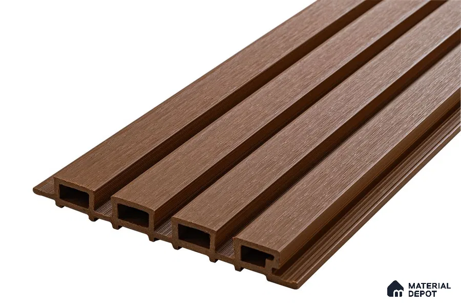 PN 06686 D (213 x 24 x 2895) mm WPC Cladding Exterior Wall Panel | 3 inch Screw for Framing (5 x 75) mm | 1.5 inch Screw for Profile Fixing (6 x 38) mm