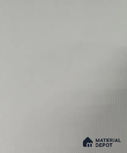 Soft White Fluted Solid Color Look LM 25178 8 ft x 4 ft Texture Finish Decorative Laminate - 1 mm | Suitable for TV Unit, Wardrobe, Kitchen Cabinets