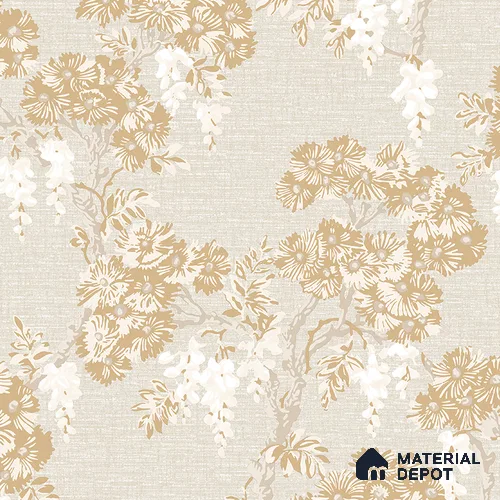 88689-1 | 5 Meter x 41 Inches Florals Look Wallpaper - 56.05 Sq. Ft.