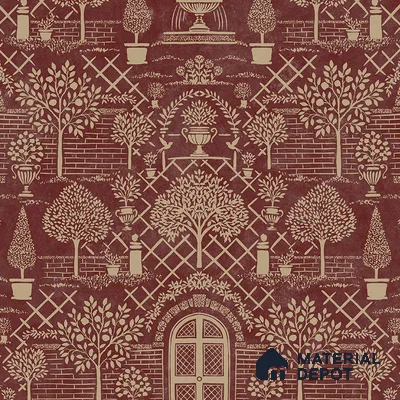 88695-4 | 5 Meter x 41 Inches Indian Look Wallpaper - 56.05 Sq. Ft.