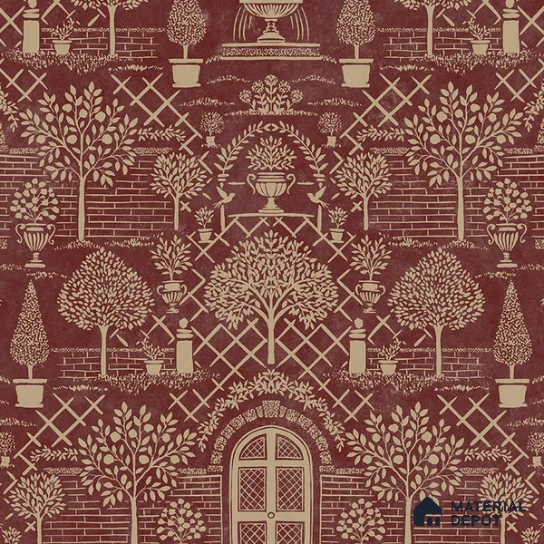 88695-4 | 5 Meter x 41 Inches Indian Look Wallpaper - 56.05 Sq. Ft.