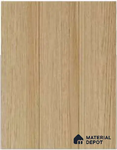 Brown Wooden Louver PN 05887 9 ft x 5 inch WPC Panel - 12 mm | Suitable for Feature Wall, TV Unit & Living Room | Width is Subjected to 5% Variation