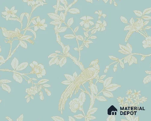 28164 | 10 Meter x 21 Inches Chinoserie Look Wallpaper - 57.41 Sq. Ft.