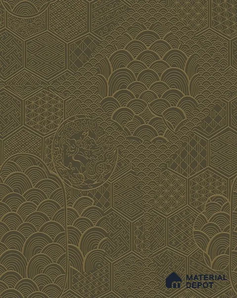 31504 | 10 Meter x 21 Inches Indian Look Wallpaper - 57.41 Sq. Ft.