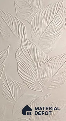 Duco Paintable Creta Leaf 8 ft x 4 ft CNC Made HDHMR - 25 mm