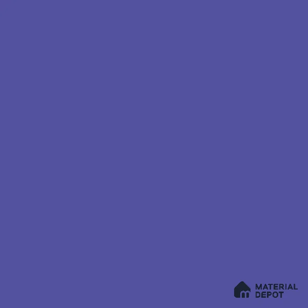 Periwinkle Blue Solid Colors LM 22479 8 ft x 4 ft Glossy Finish PVC Laminate - 1.25 mm | Suitable for Living Room, Kitchen, Office