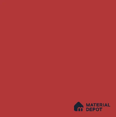 Brick Red Solid Colors LM 22481 8 ft x 4 ft Glossy Finish PVC Laminate - 1.25 mm | Suitable for Living Room, Kitchen, Office