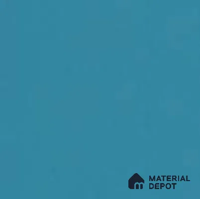 Cerulean Blue Solid Colors LM 22482 8 ft x 4 ft Glossy Finish PVC Laminate - 1.25 mm | Suitable for Living Room, Kitchen, Office