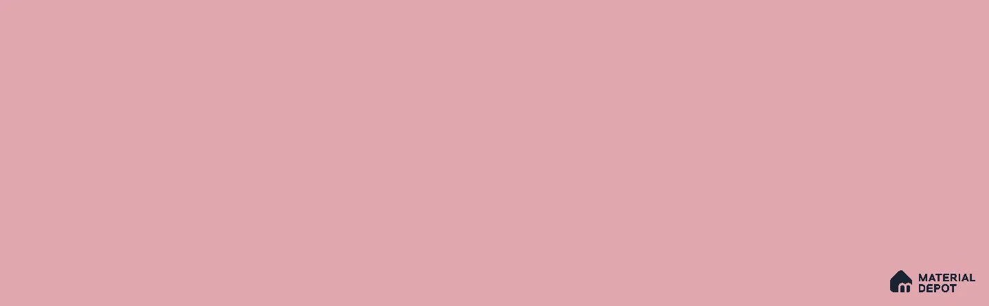 Dusty Pink Solid Colors LM 22477 8 ft x 4 ft Glossy Finish PVC Laminate - 1.25 mm | Suitable for Living Room, Kitchen, Office