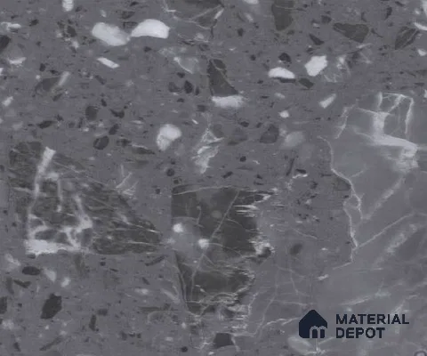 Stone Look LM 22387 8 ft x 4 ft Texture Finish PVC Laminate - 1.25 mm | Suitable for Living Room, Bedroom, Kitchen, TV Unit, Wardrobe, Hotel, Restaurant, Office