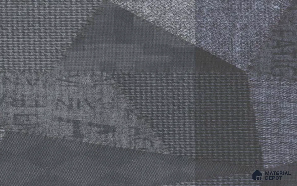 Patterned Look LM 22409 8 ft x 4 ft Texture Finish PVC Laminate - 1.25 mm | Suitable for Bedroom, TV Unit, Wardrobe