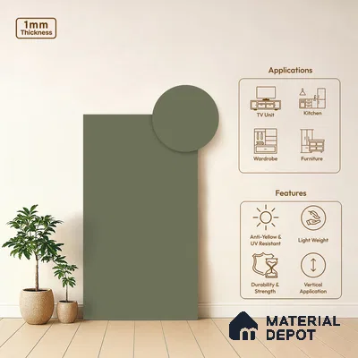 LM 21535 Aspire 8ft x 4ft Texture Finish Decorative Laminate - 1 mm | Suitable for TV Unit, Wardrobe, Kitchen Cabinets