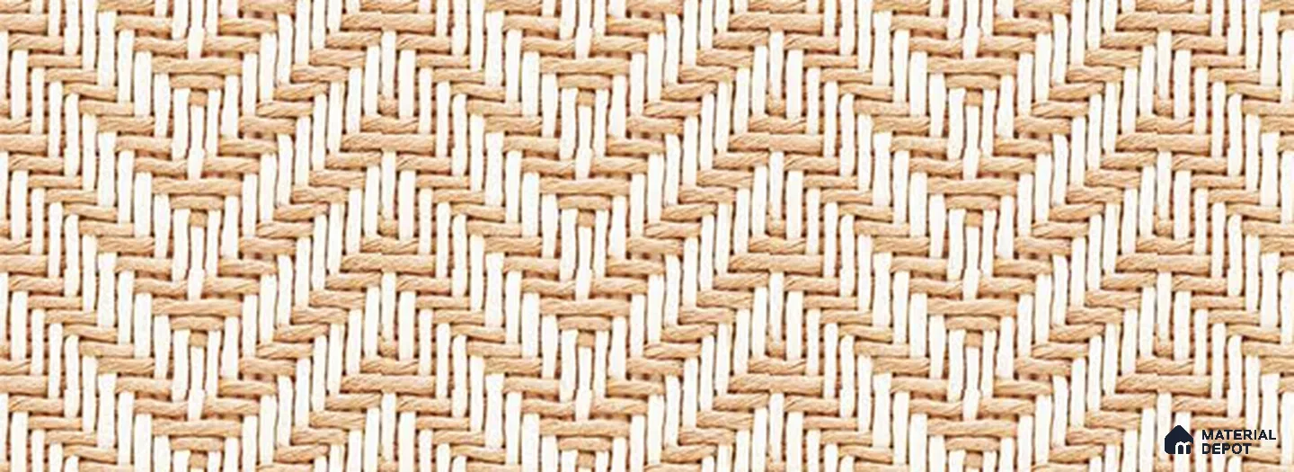Brown Fabric Look LM 23007 8 ft x 4 ft Texture Finish Decorative Laminate - 1 mm | Suitable for TV Unit, Wardrobe, Kitchen Cabinets