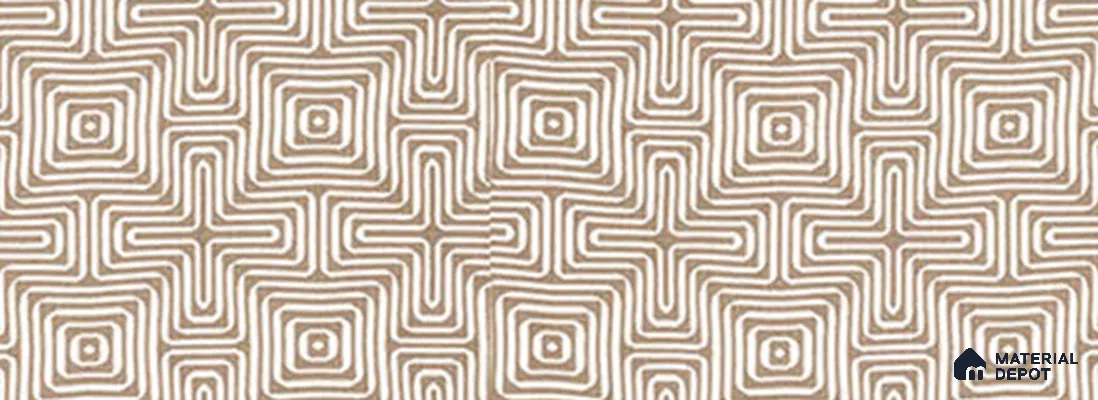 Beige Fabric Look LM 23010 8 ft x 4 ft Texture Finish Decorative Laminate - 1 mm | Suitable for TV Unit, Wardrobe, Kitchen Cabinets