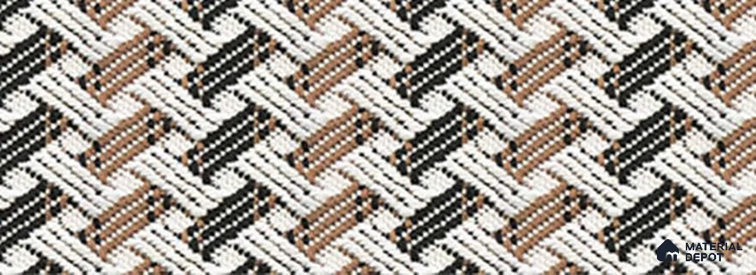 Brown Fabric Look LM 23011 8 ft x 4 ft Texture Finish Decorative Laminate - 1 mm | Suitable for TV Unit, Wardrobe, Kitchen Cabinets
