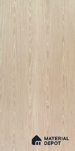 Dyed oak crown silver white FA55 8 ft x 4 ft Veneer - 4 mm