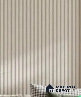 Duco Paintable Fluted Wall 1 8 ft x 4 ft CNC Made HDHMR - 12 mm
