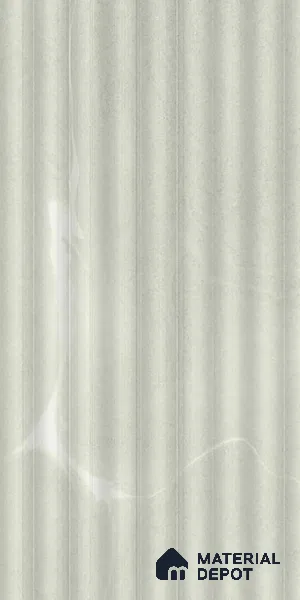 Marble Fluted Look LM 01365 Tokyo Rust 8 ft x 4 ft Texture Finish Decorative Laminate - 1 mm  | Suitable for TV Unit, Wardrobe, Kitchen Cabinets
