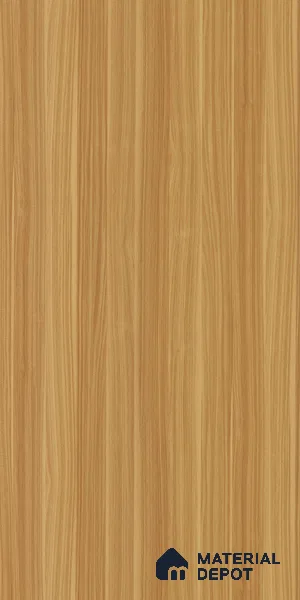 LM 01410 Brown Woodscar 8 ft x 4 ft PU Finish Decorative Laminate - 1 mm | Suitable for TV Unit, Wardrobe, Kitchen Cabinets