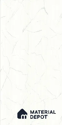 Marble Fluted Look LM 01461 Cloud Canvas 8 ft x 4 ft High Gloss Finish Decorative Laminate - 1 mm  | Suitable for TV Unit, Wardrobe, Kitchen Cabinets