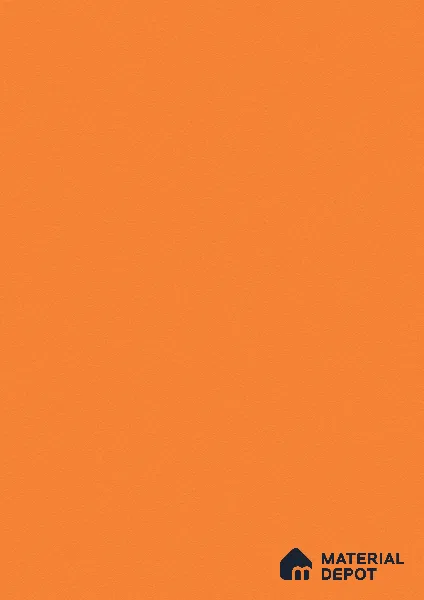 LM 01515 Pumpkin Orange 8 ft x 4 ft Suede Finish Decorative Laminate - 1 mm  | Suitable for Living Room, Kitchen, Office