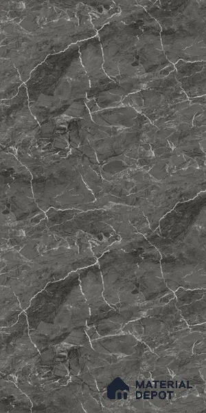 Grey Marble Look LM 18811 8 ft x 4 ft Texture Finish Decorative Laminate - 1 mm | Suitable for TV Unit, Wardrobe, Kitchen Cabinets
