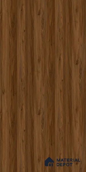 Wooden Look LM 19177 Juglans Polished 8 ft x 4 ft Texture Finish Decorative Laminate - 1 mm | Suitable for TV Unit, Wardrobe, Kitchen Cabinets