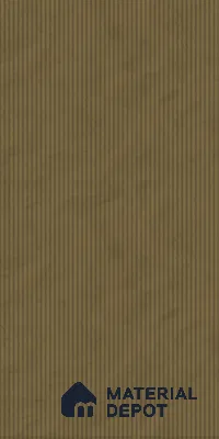 Hazelnut Brown Fluted Solid Color Look LM 19181 Hazelnut 8 ft x 4 ft Texture Finish Decorative Laminate - 1 mm | Suitable for TV Unit, Wardrobe, Kitchen Cabinets